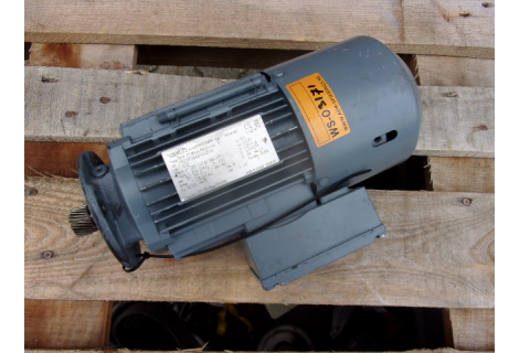 .0,75 KW 1400 RPM flens SEW eurodrive, brake . Used.